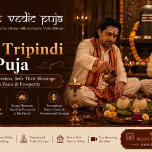 Tripindi Puja ritual with sacred offerings and Hindu ceremonies for ancestral peace